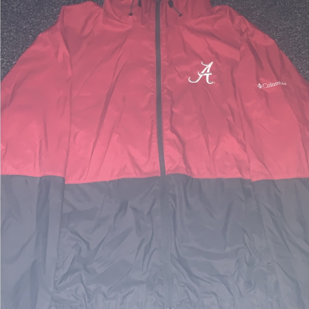 Columbia Red and Gray Alabama University Jacket